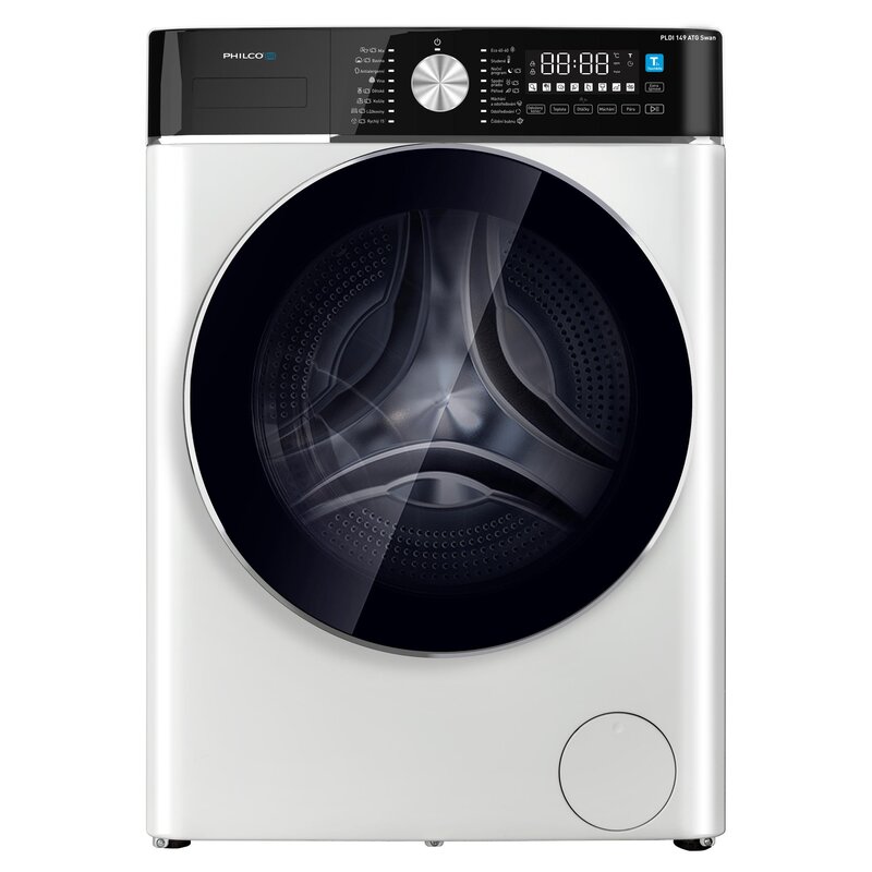 Spredu plnená práčka s parou