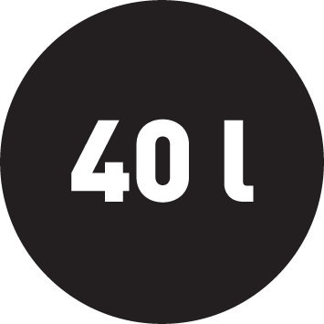 Objem chladničky 40 l