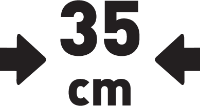 Šírka 35 cm