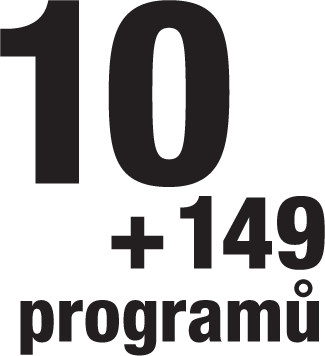 10+149 automatických programov