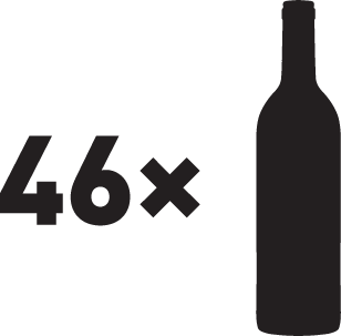Počet fliaš 46x