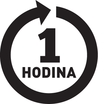 Program 1Hodina vrátane sušenia