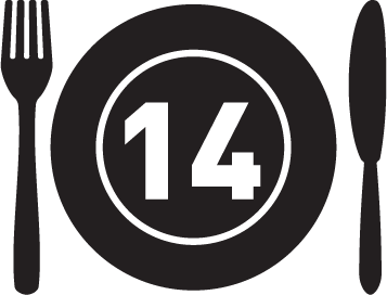 14 súprav riadu
