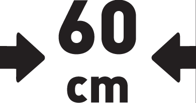 Šírka 60 cm