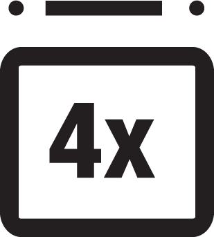 4x sklo dverí