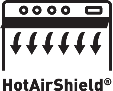 Hot Air Shield - štít brániaci úniku tepla